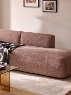 Sale Diván modular en tejido bouclé Sofia Sofás