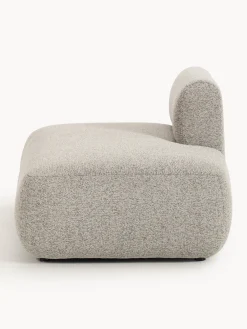 Sofás></noscript>Westwing Collection Diván modular en tejido bouclé Sofia Bouclé jaspeado, beige