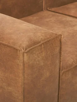 New Diván modular grande de cuero reciclado Lennon Sofás