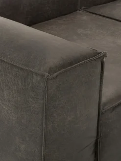 Best Diván modular grande de cuero reciclado Lennon Sofás