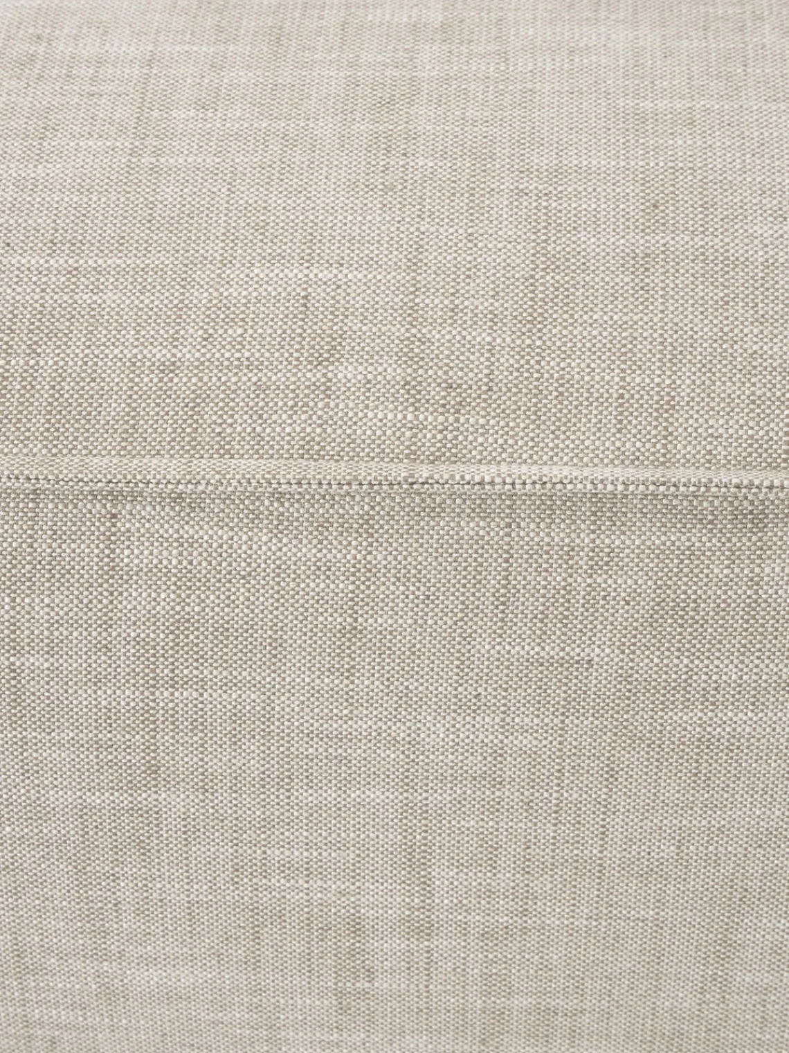 Sofás>Westwing Collection Diván modular grande de mezcla de lino Lennon Mezcla de lino gris