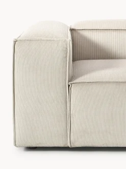 Diván modular grande de pana Lennon Sofás