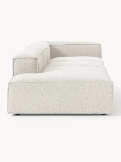 Online Diván modular grande en tejido bouclé Lennon Sofás