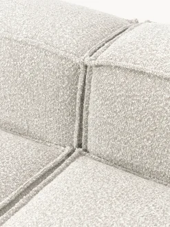 Online Diván modular grande en tejido bouclé Lennon Sofás