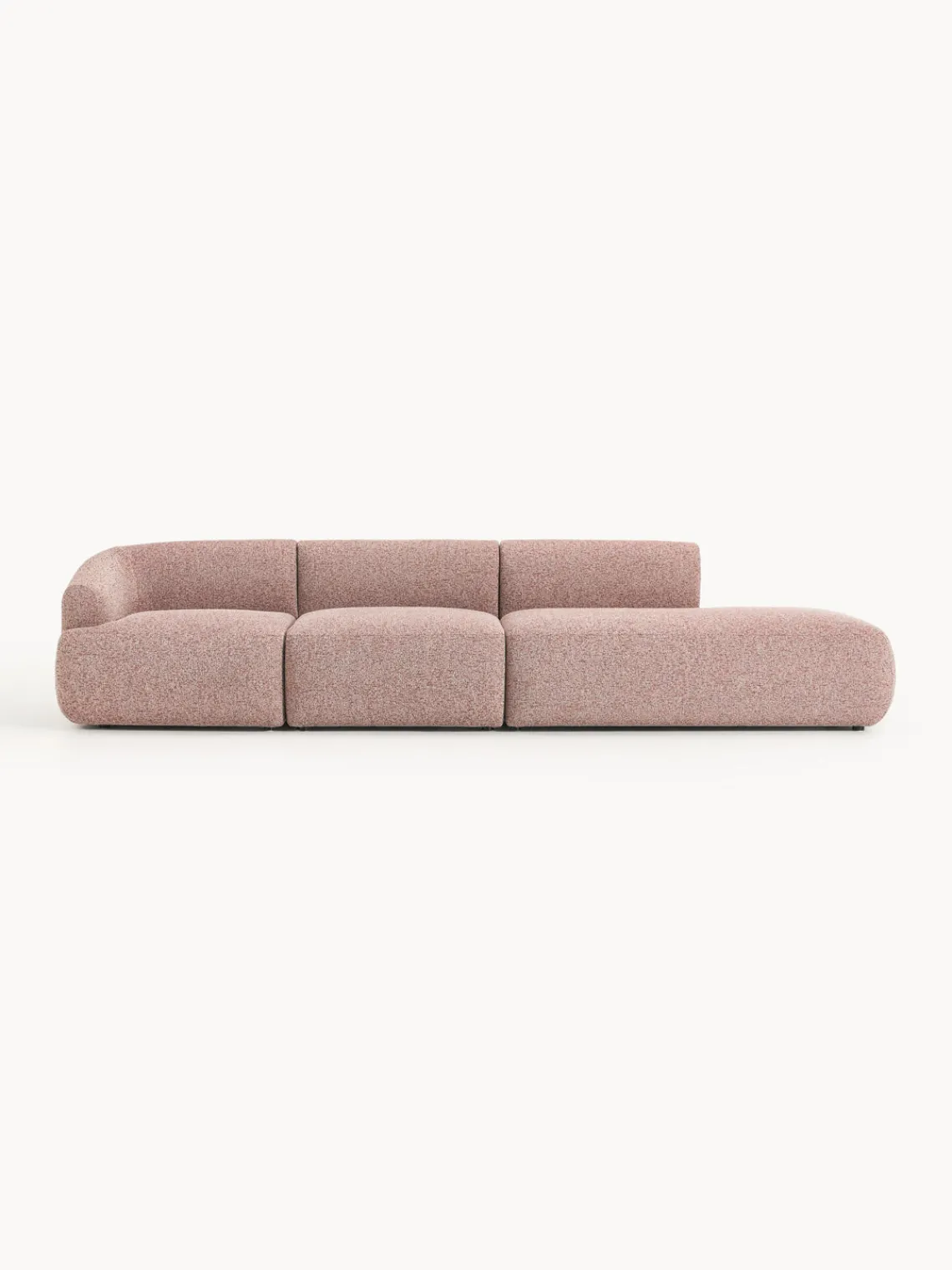 New Diván modular grande en tejido bouclé Sofia Sofás