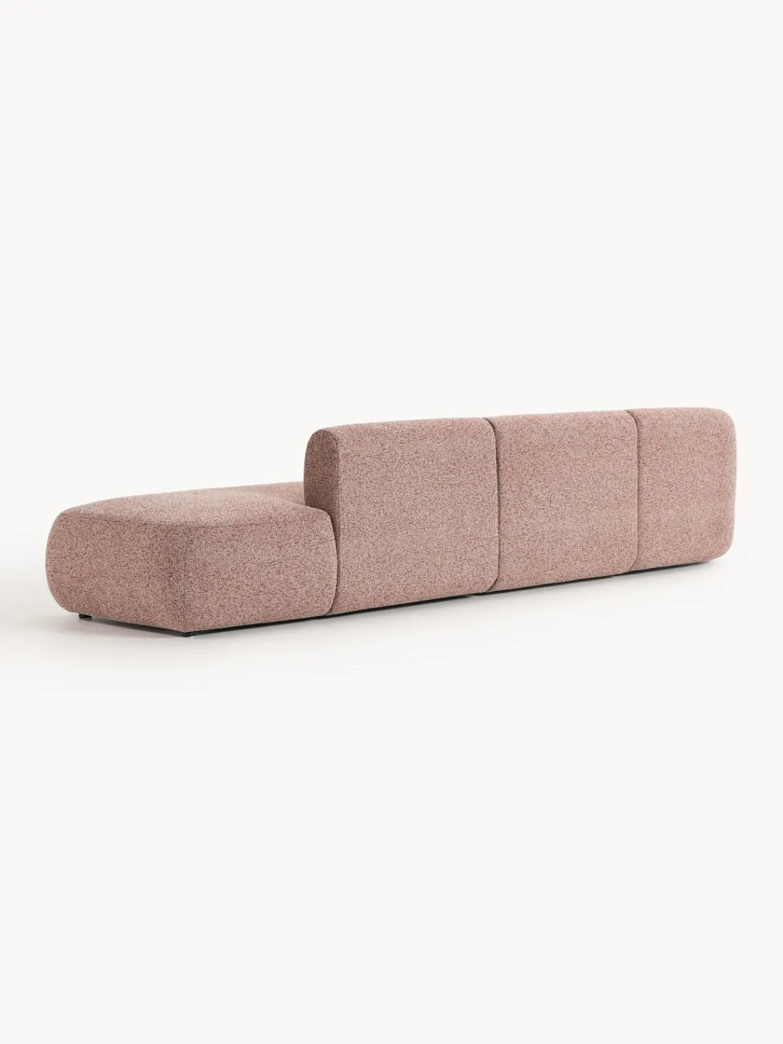 New Diván modular grande en tejido bouclé Sofia Sofás