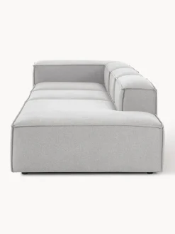 Sofás></noscript>Westwing Collection Diván modular grande Lennon Tejido gris