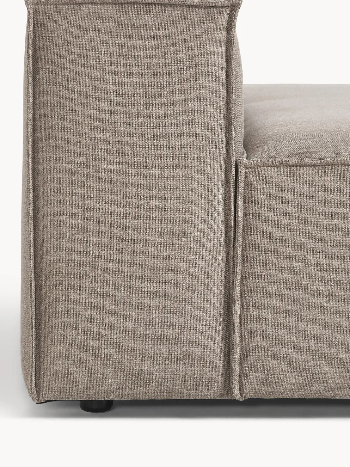 Sofás>Westwing Collection Diván modular Lennon Tejido taupe