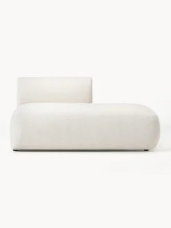 Sofás>Westwing Collection Diván modular Sofia Tejido grueso blanco crema