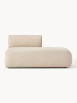 Sofás>Westwing Collection Diván modular Sofia Tejido grueso beige claro