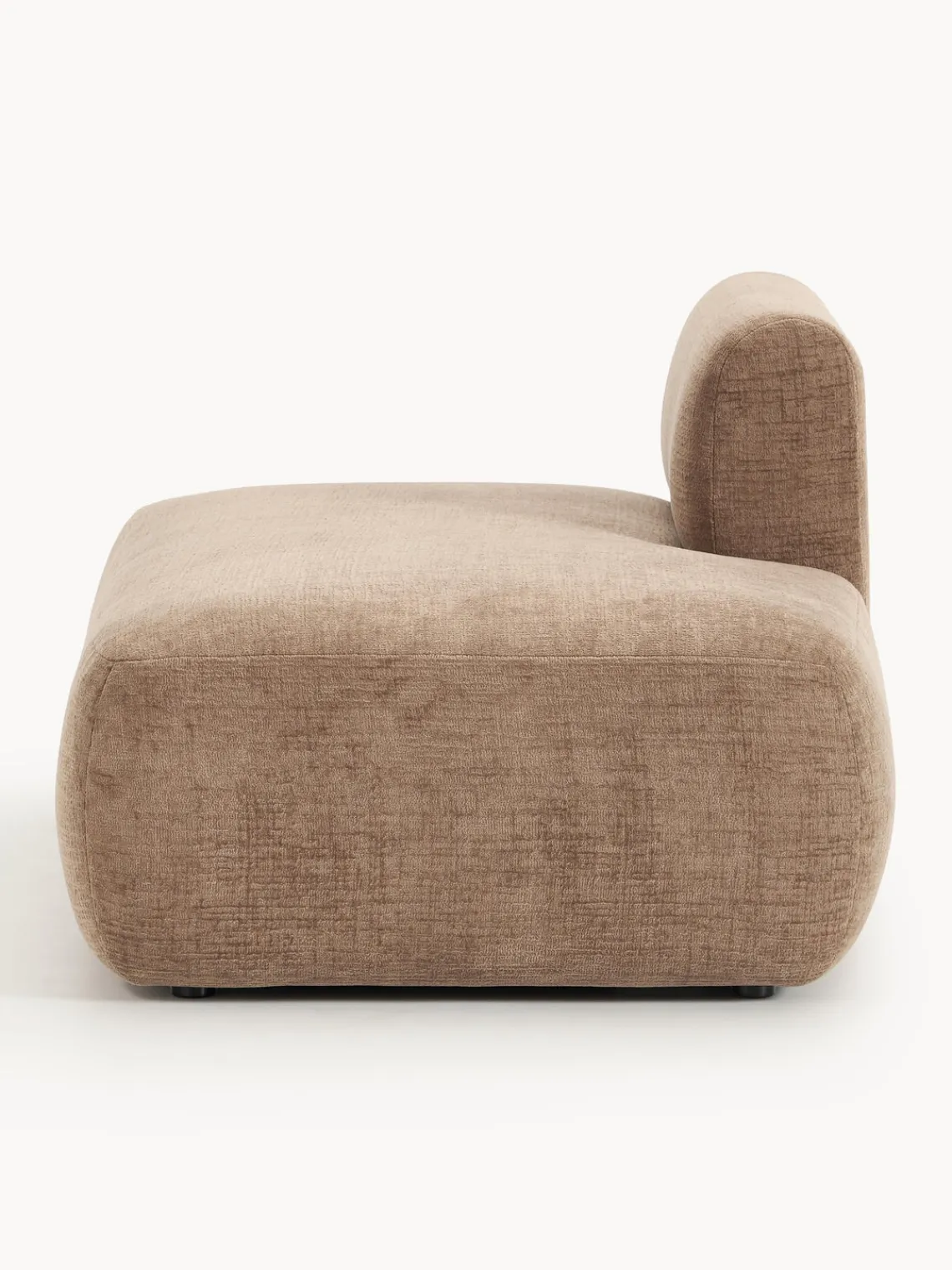 Sofás>Westwing Collection Diván modular Sofia Terciopelo marrón