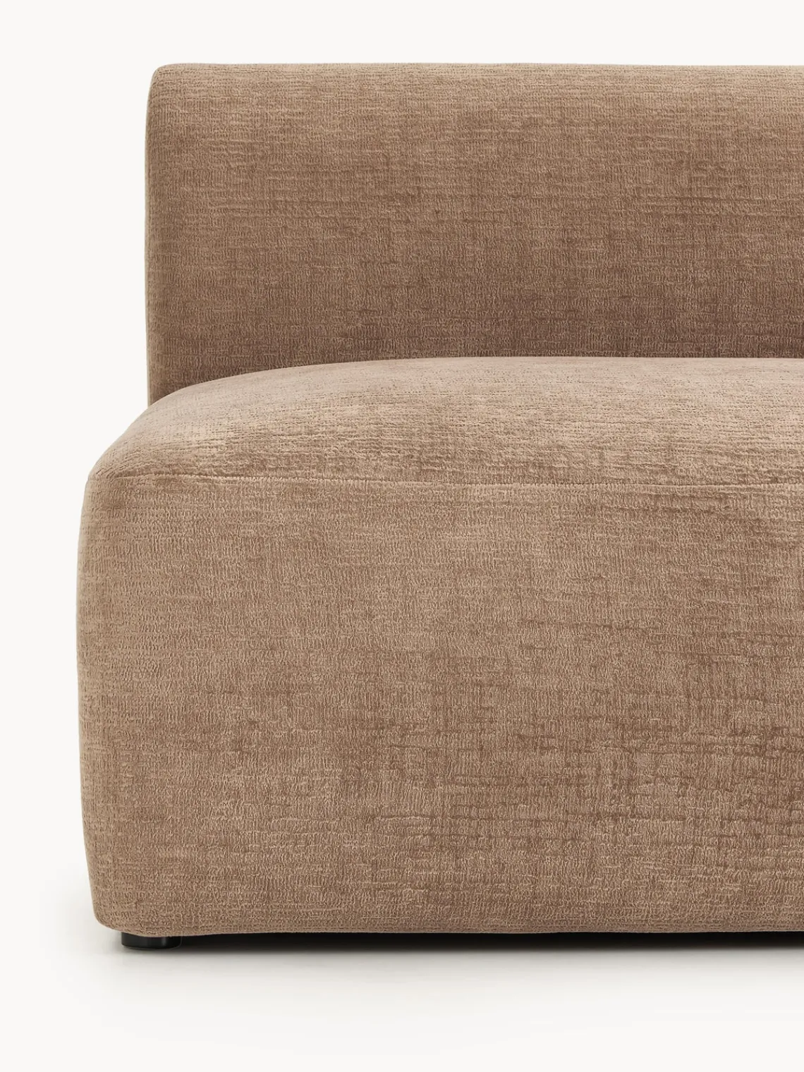 Sofás>Westwing Collection Diván modular Sofia Terciopelo marrón