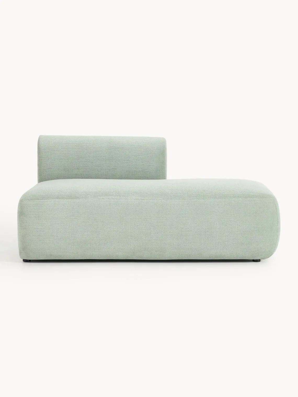 Sofás>Westwing Collection Diván modular Sofia Terciopelo verde salvia