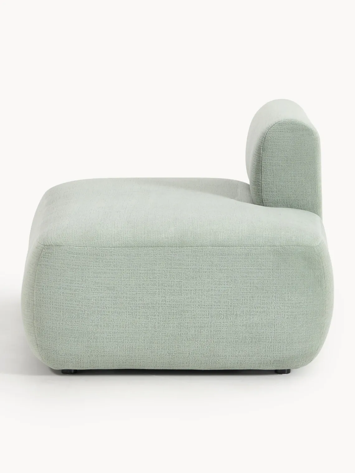 Sofás>Westwing Collection Diván modular Sofia Terciopelo verde salvia