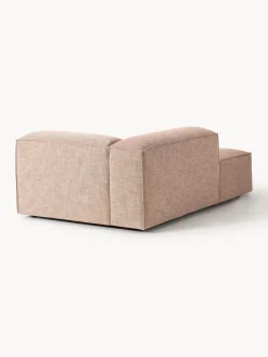 Outlet Diván rinconero modular de mezcla de lino Lennon Sofás