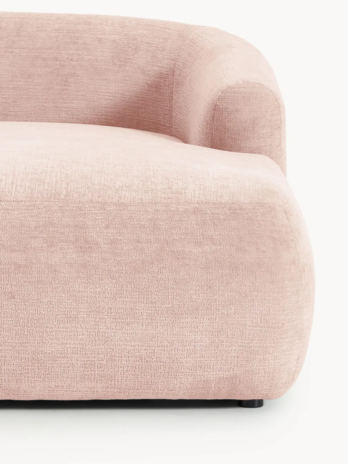 Sofás>Westwing Collection Diván rinconero Sofia Terciopelo melocotón