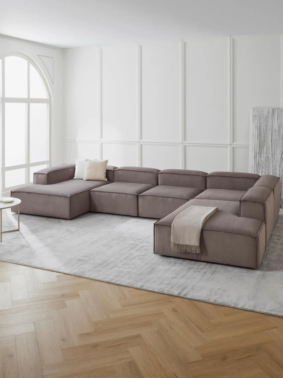 New Diván sofá de pana Lennon Sofás