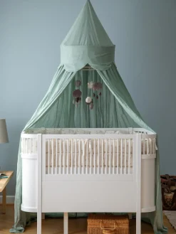 New Dosel para cama de algodón Stars Niños Cunas Para Bebé|Cunas Para Bebé