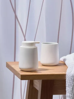 Dosificador de jabón con superficie suave al tacto Ume Dispensador De Jabón Y Jaboneras|Jarrones