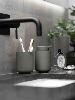 Discount Dosificador de jabón con superficie suave al tacto Ume Dispensador De Jabón Y Jaboneras|Jarrones