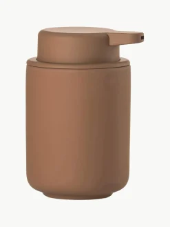 Dispensador De Jabón Y Jaboneras|Jarrones>Zone Denmark Dosificador de jabón con superficie suave al tacto Ume Terracota
