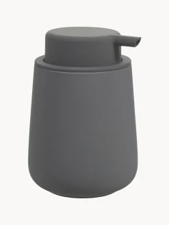 Dispensador De Jabón Y Jaboneras|Jarrones>Zone Denmark Dosificador de jabón de porcelana Nova One Gris