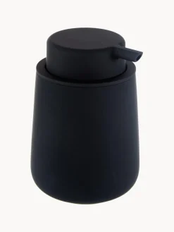 Dispensador De Jabón Y Jaboneras|Jarrones>Zone Denmark Dosificador de jabón de porcelana Nova One Negro