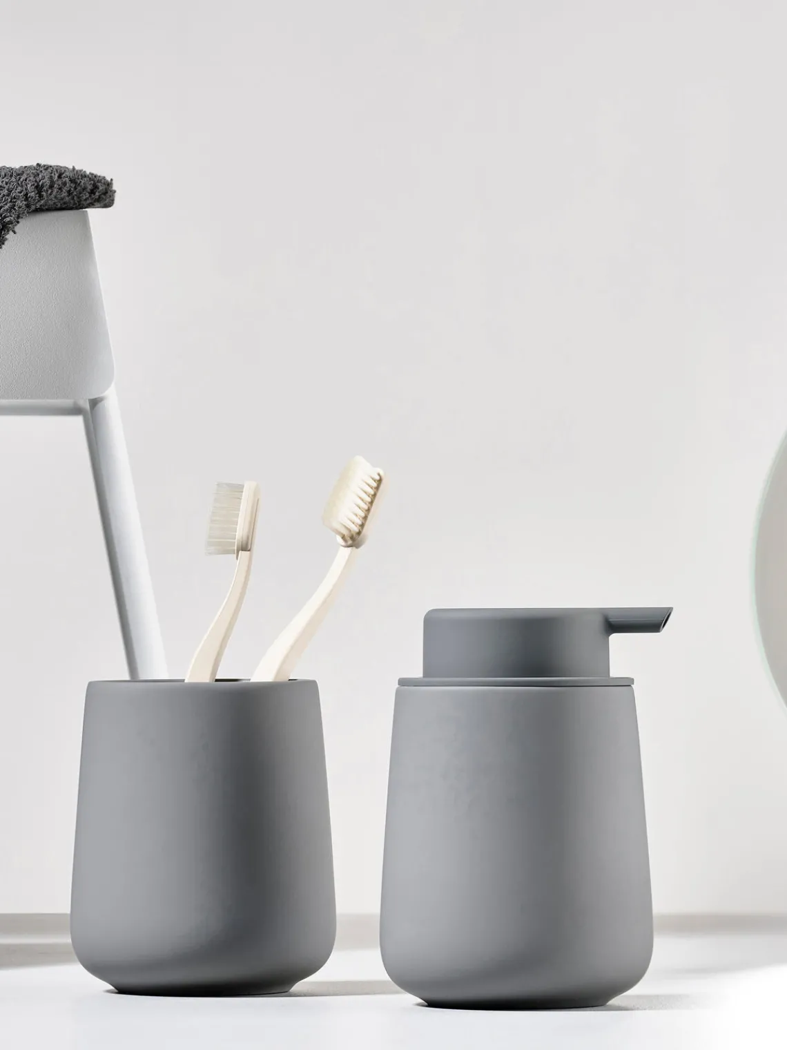 Dosificador de jabón de porcelana Nova One Dispensador De Jabón Y Jaboneras|Jarrones