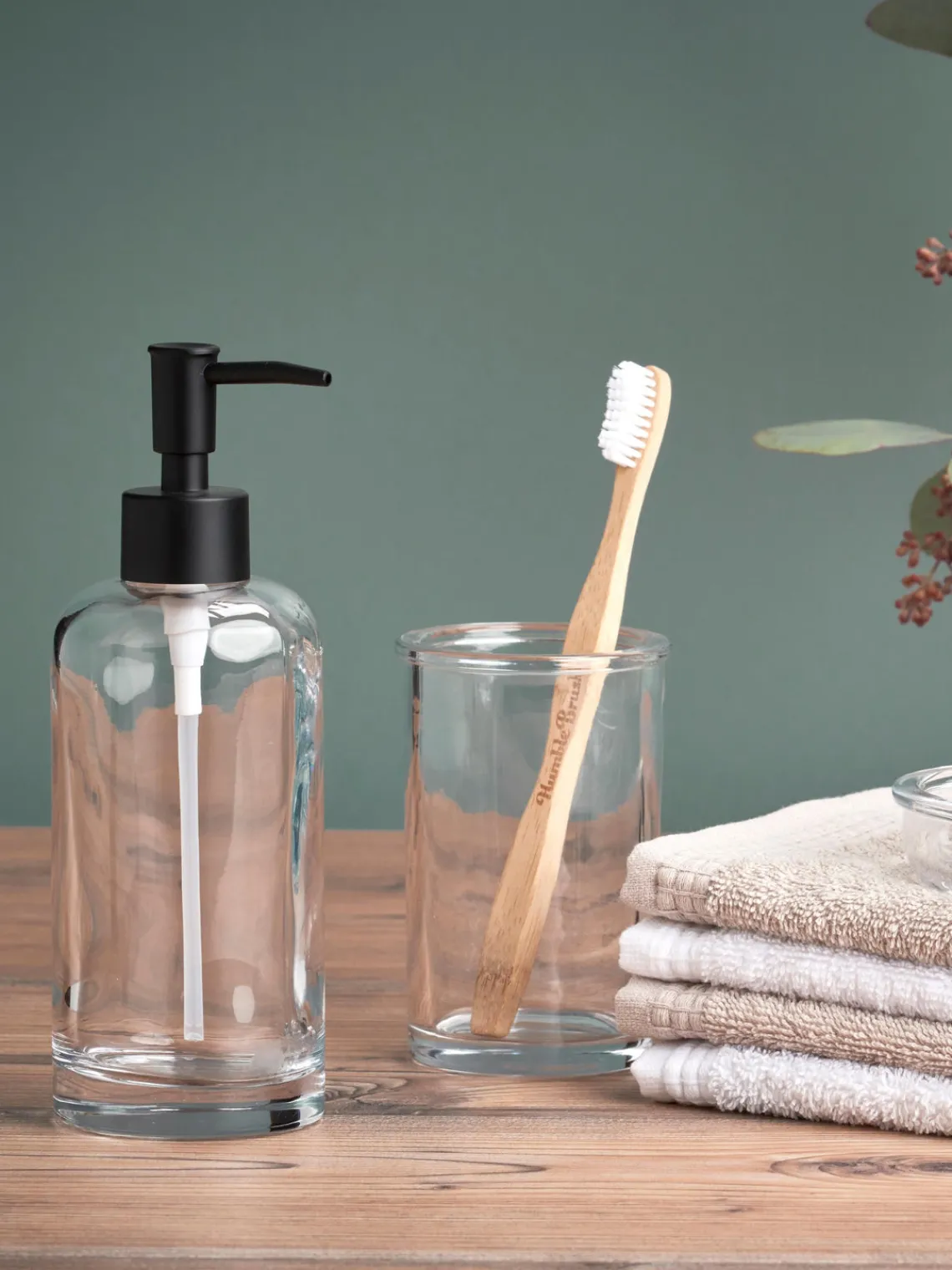 New Dosificador de jabón de vidrio Clear Dispensador De Jabón Y Jaboneras|Jarrones
