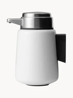 Dispensador De Jabón Y Jaboneras|Jarrones>Vipp Dosificador de jabón para pared 9w Blanco, plateado