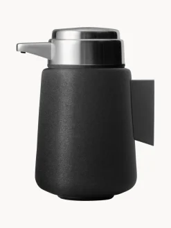Dispensador De Jabón Y Jaboneras|Jarrones>Vipp Dosificador de jabón para pared 9w Negro, plateado