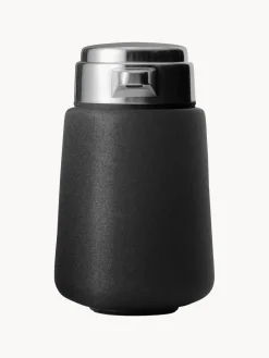 Dispensador De Jabón Y Jaboneras|Jarrones></noscript>Vipp Dosificador de jabón para pared 9w Negro, plateado