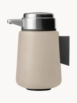 Dispensador De Jabón Y Jaboneras|Jarrones>Vipp Dosificador de jabón para pared 9w Beige claro, plateado