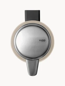 Dispensador De Jabón Y Jaboneras|Jarrones></noscript>Vipp Dosificador de jabón para pared 9w Beige claro, plateado