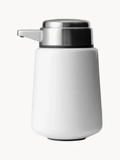 Dispensador De Jabón Y Jaboneras|Jarrones>Vipp Dosificador de jabón 9 Blanco, plateado