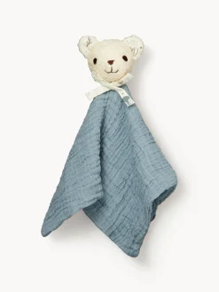 Juguetes Para Bebés|Juguetes Para Bebés>Cam Cam Copenhagen Doudou de algodón ecológico Bear Gris azulado, blanco Off White