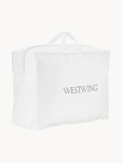 Edredones|Mantas></noscript>Westwing Collection Edredón artesonado de plumón puro Premium, cálido Blanco