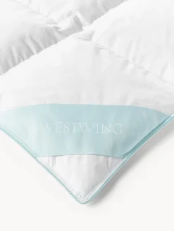 Mantas|Edredones></noscript>Westwing Collection Edredón de plumón Premium, ligero Blanco