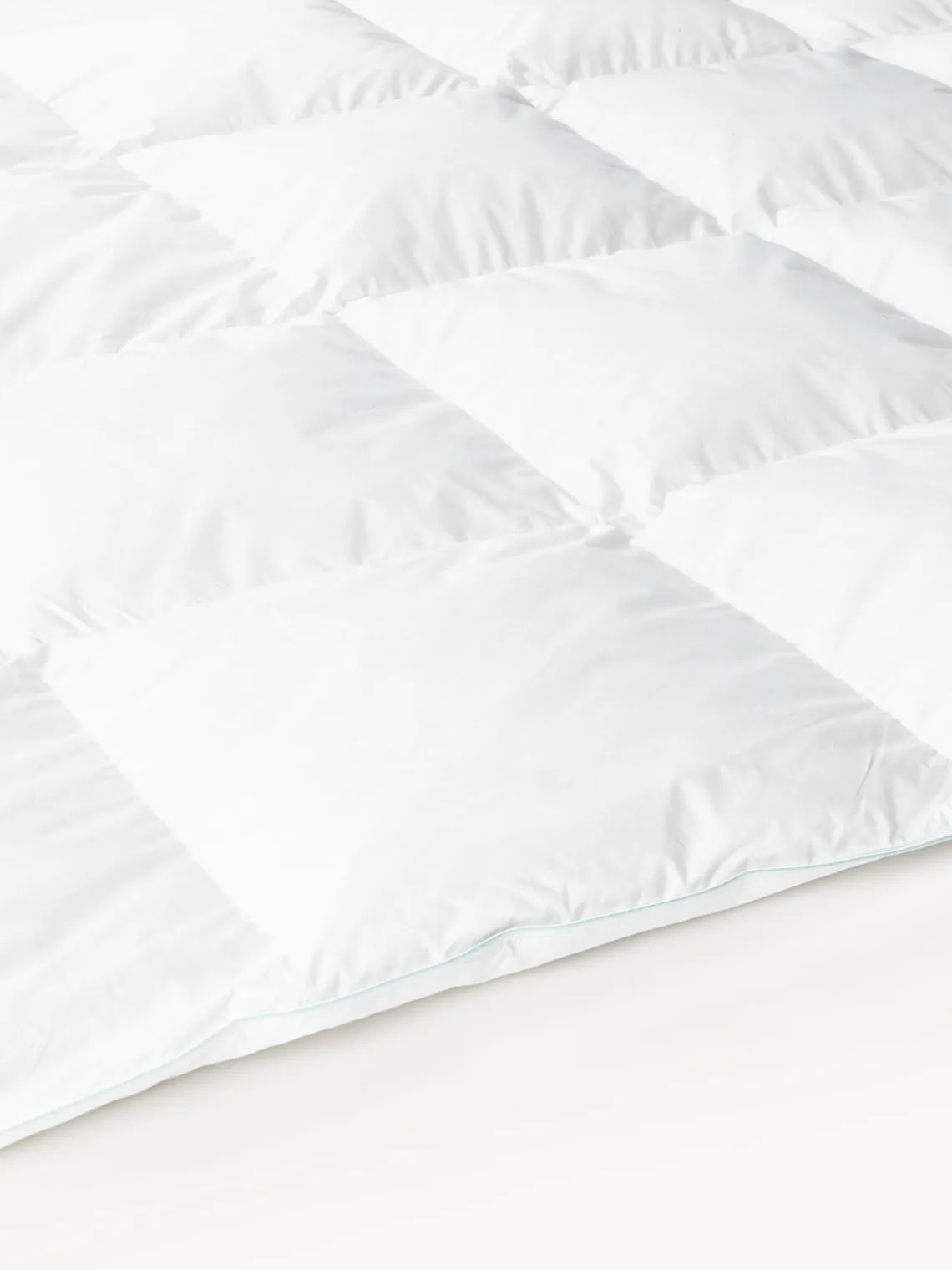 Mantas|Edredones>Westwing Collection Edredón de plumon Komfort, cálido Blanco