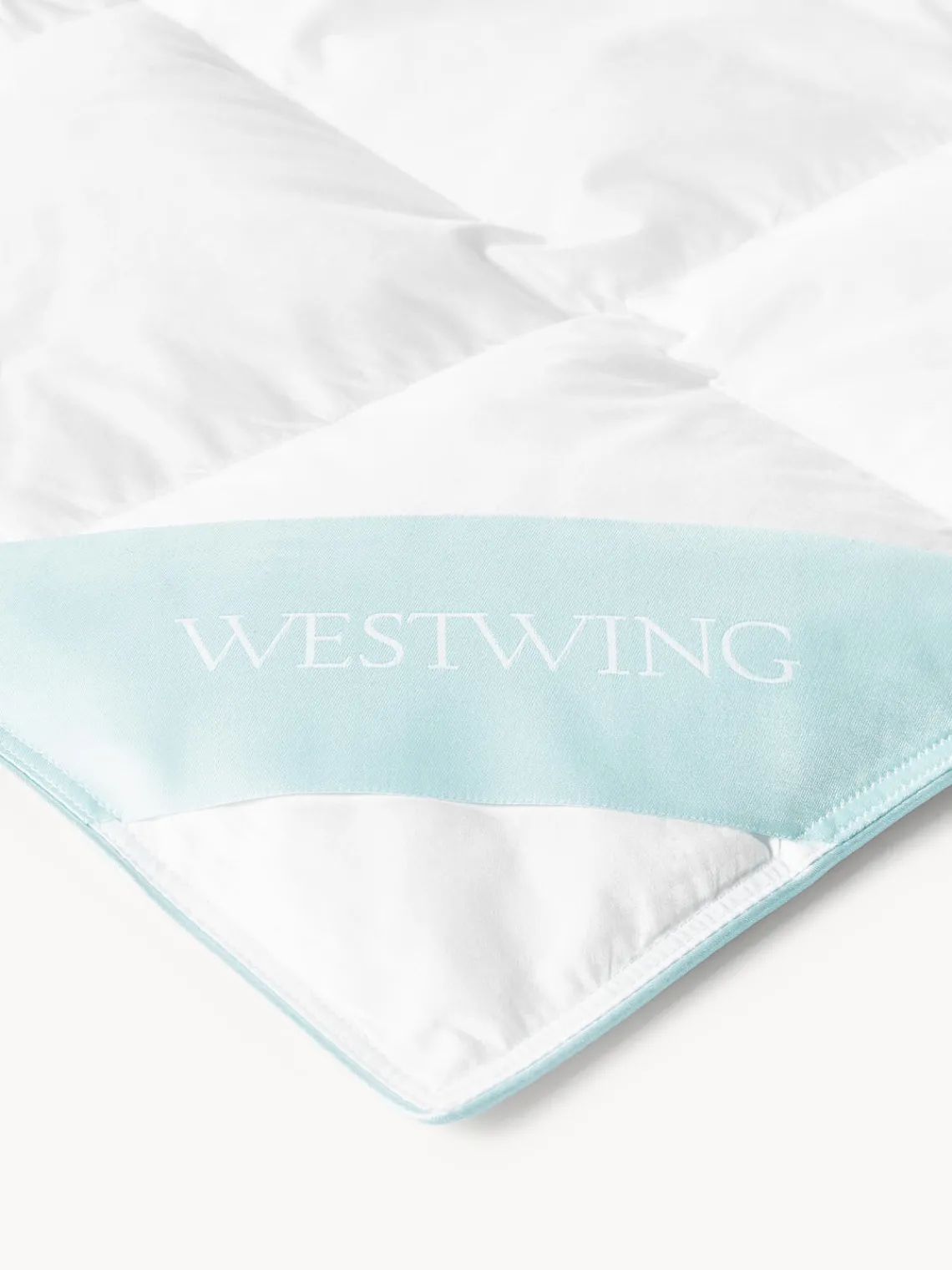 Mantas|Edredones>Westwing Collection Edredón de plumon Premium, extra ligero Blanco