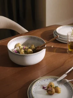 Best Ensaladera artesanal con esmalte reactivo Danza Cuencos Y Platos De Servir|Vajillas Completas