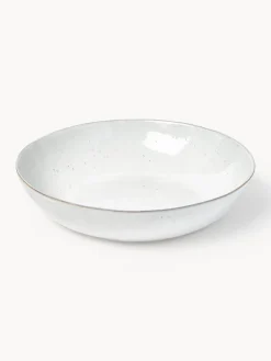 Cuencos Y Platos De Servir|Vajillas Completas>Broste Copenhagen Ensaladera artesanal , Ø 34 cm Nordic Sand
