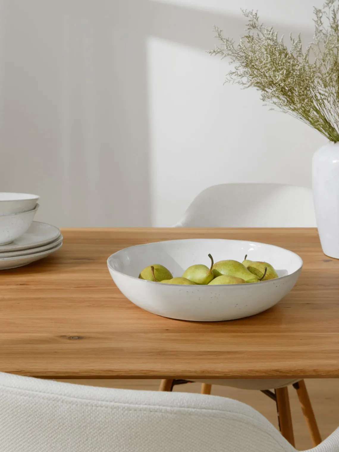 Cuencos Y Platos De Servir|Vajillas Completas>Broste Copenhagen Ensaladera artesanal , Ø 34 cm Nordic Sand