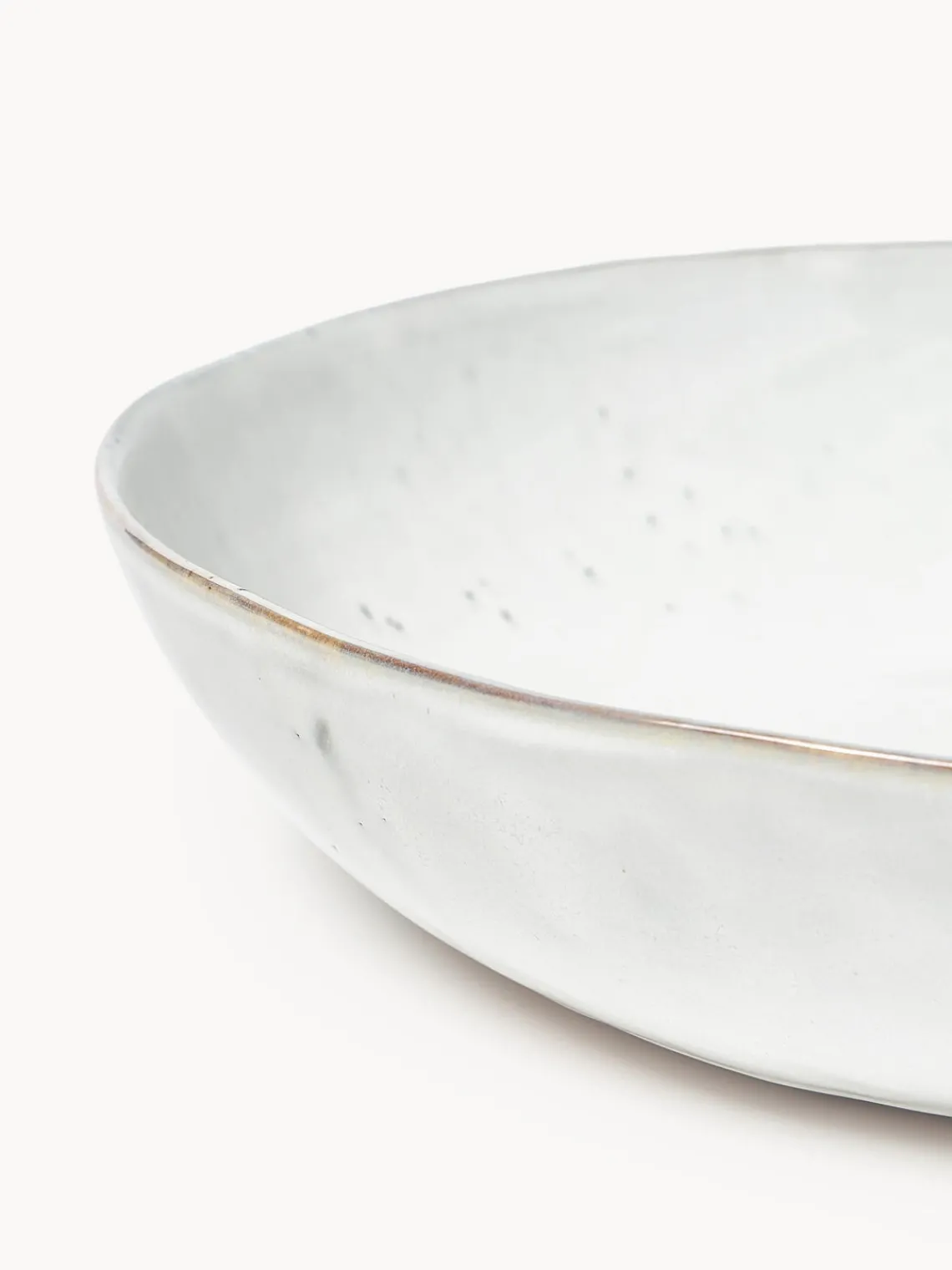 Cuencos Y Platos De Servir|Vajillas Completas>Broste Copenhagen Ensaladera artesanal , Ø 34 cm Nordic Sand