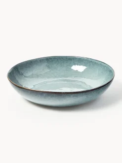 Cuencos Y Platos De Servir|Vajillas Completas>Broste Copenhagen Ensaladera artesanal , Ø 34 cm Nordic Sea