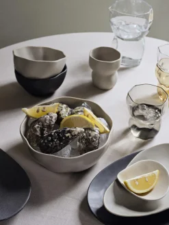 Clearance Ensaladera con forma orgánica artesanal Limfjord Cuencos Y Platos De Servir|Vajillas Completas