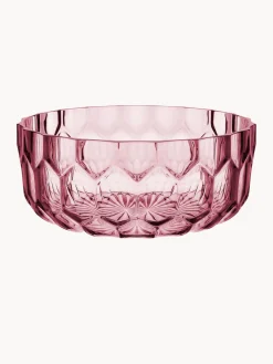 Cuencos Y Platos De Servir|Vajillas Completas>Kartell Ensaladera con relieves Jellies Rosa