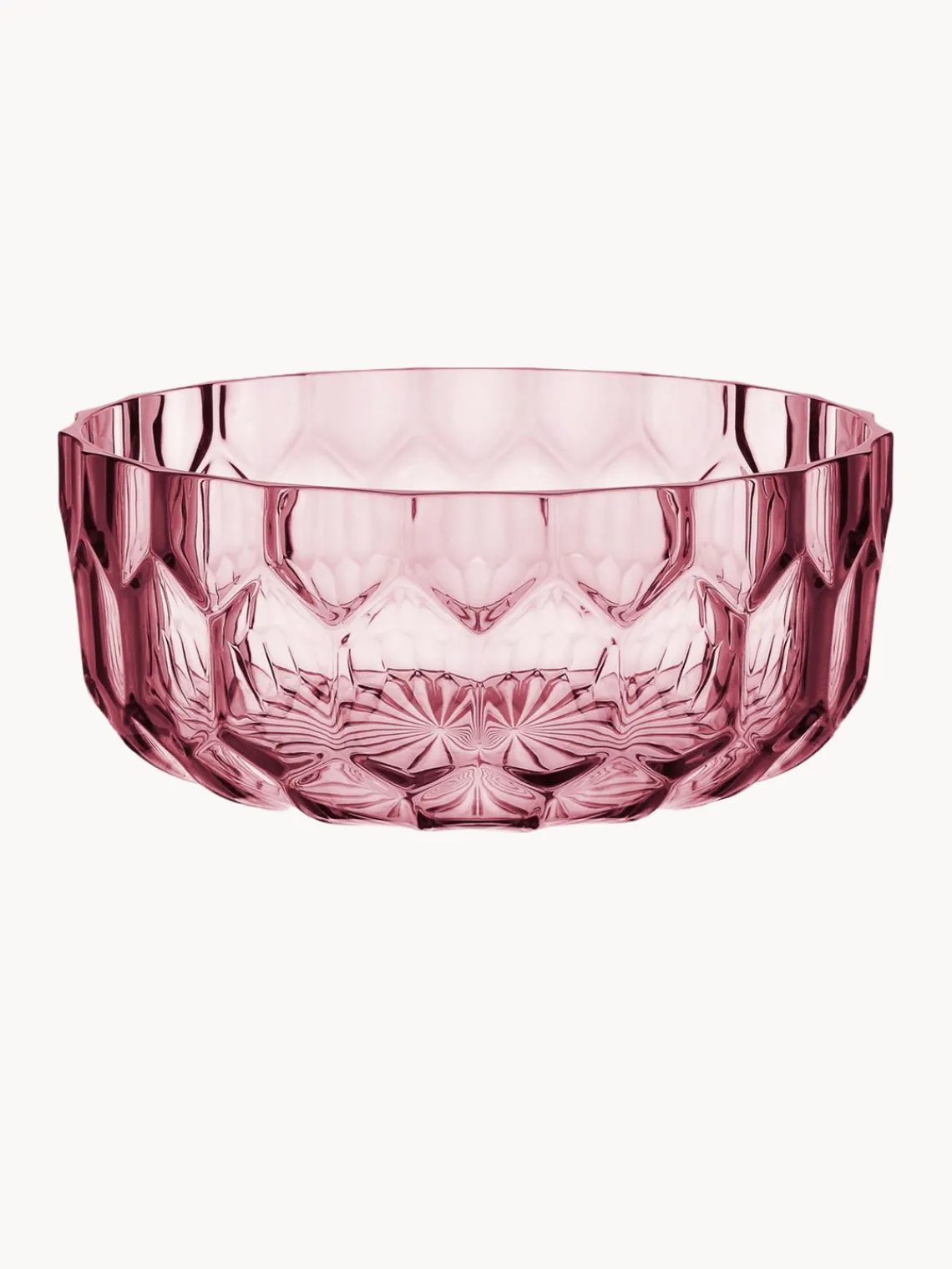 Cuencos Y Platos De Servir|Vajillas Completas>Kartell Ensaladera con relieves Jellies Rosa