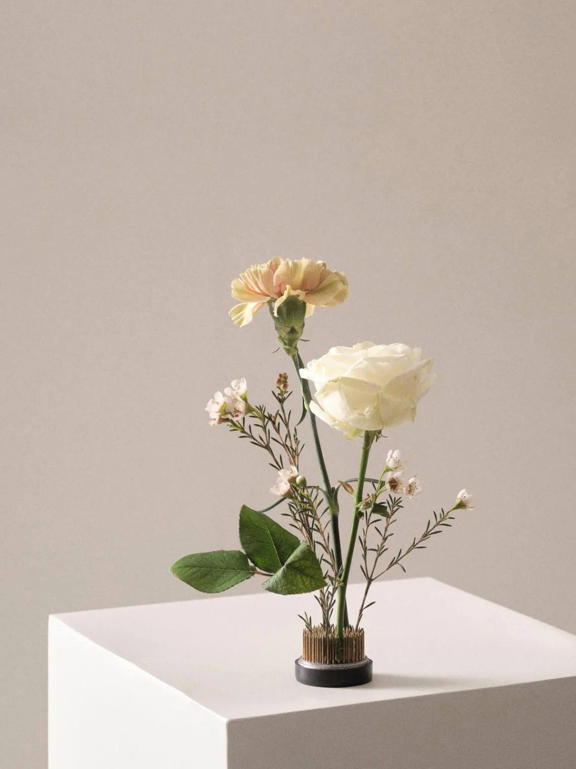 Clearance Erizo floral para jarrón Fiore, Ø 5 cm Maceteros|Jarrones