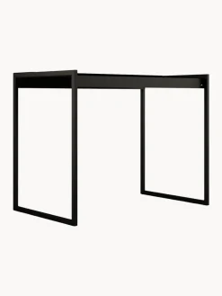 Escritorios|Escritorios>Metallbude Escritorio artesanal de metal Donna Negro